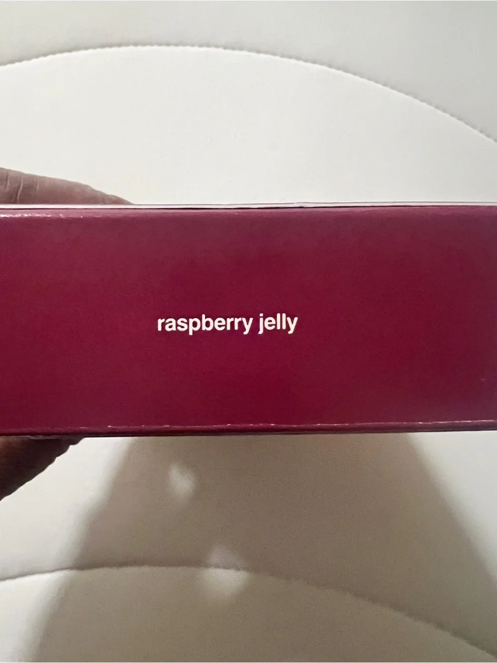 LNIB rhode iPhone 13 Pro Raspberry Jelly Peptide Lip Holder Silky Silicone Case